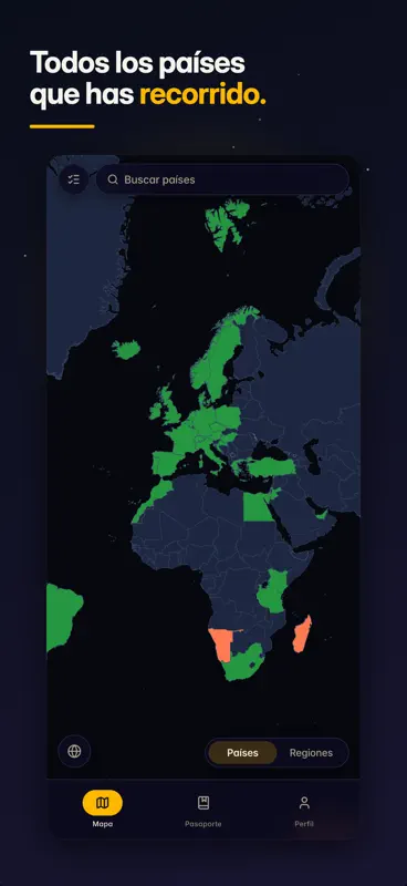 been — travel map & tracker screenshot 1 of 8