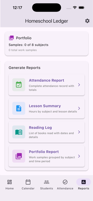 Homeschool Ledger Screenshot 9 of 10