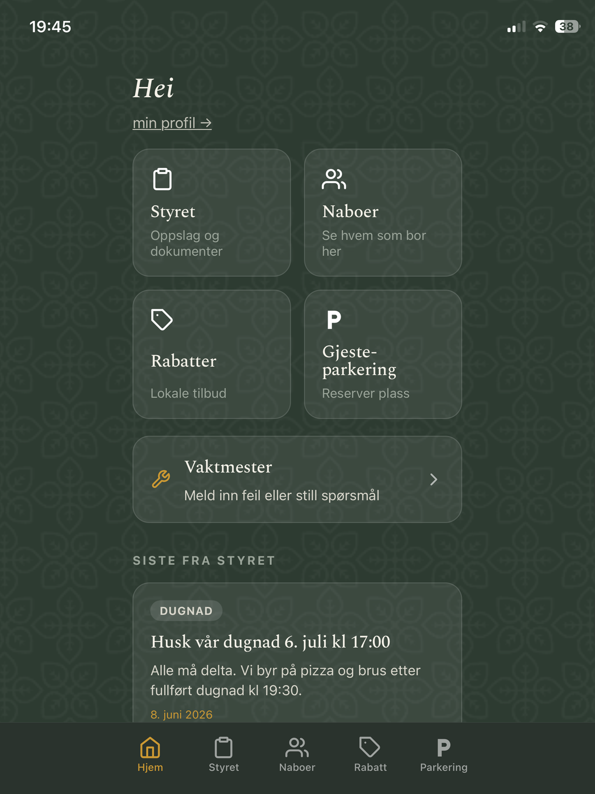 BeboerApp screenshot 7