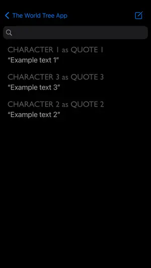 The World Tree App screenshot 2
