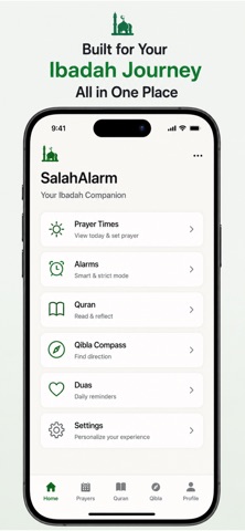 Salah Alarm: Prayer Time Quran screenshot