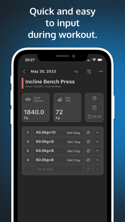 MUSCLY Workout Tracking & Log