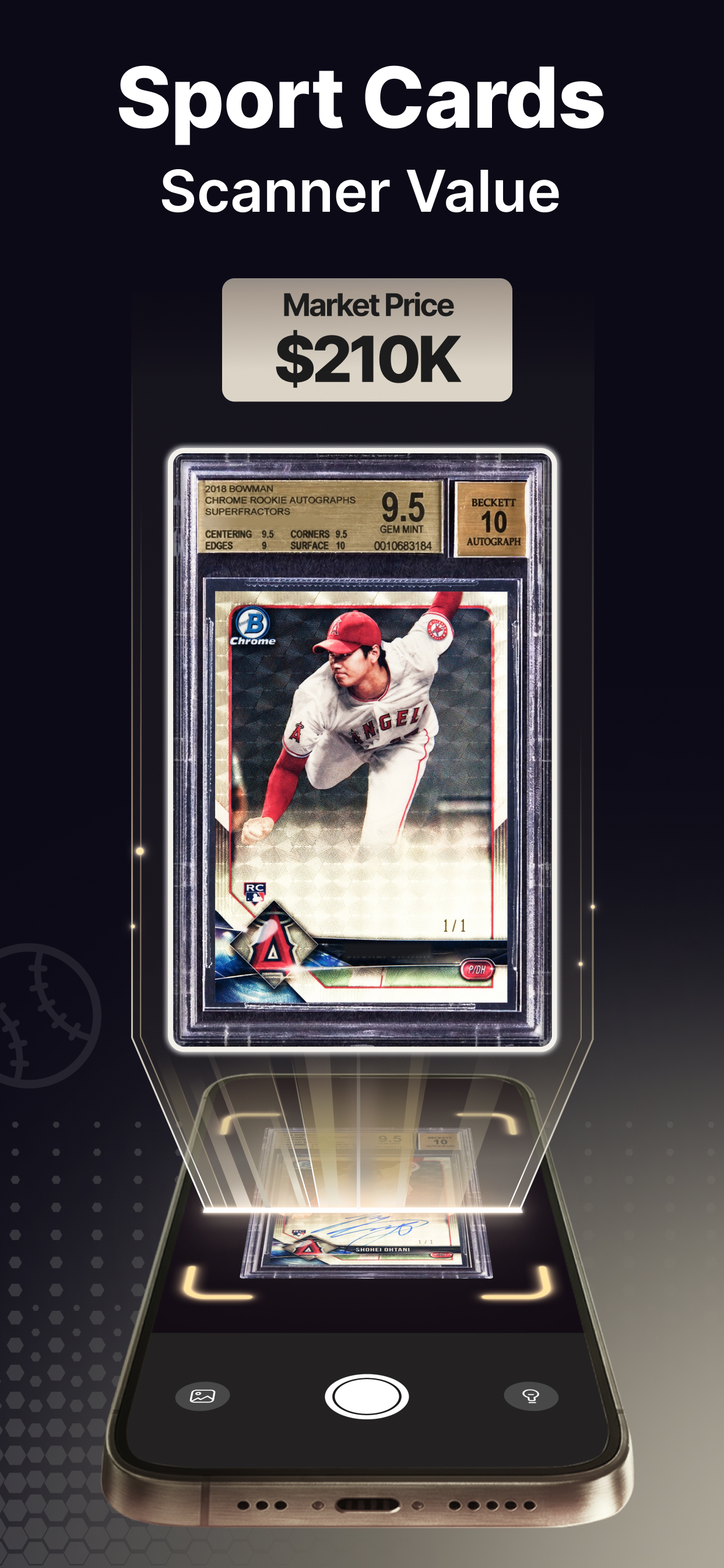 Sports Card Scanner Value