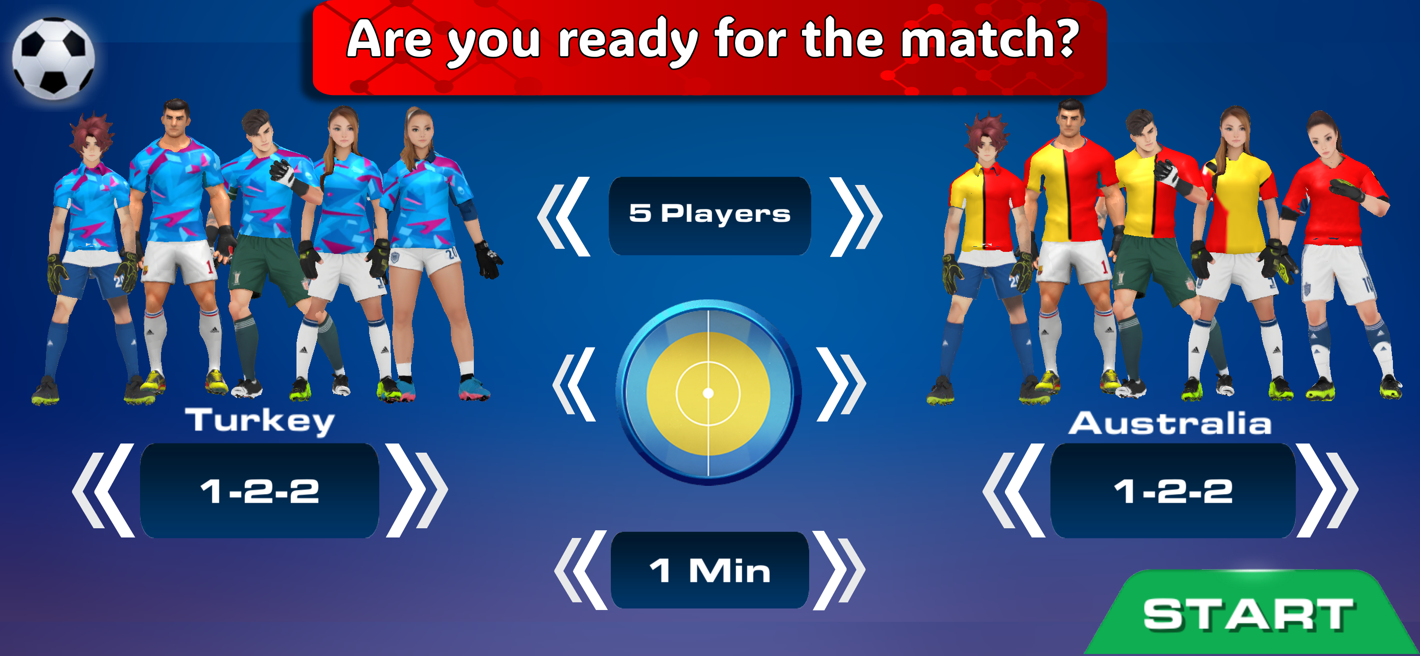 Flickin 3D - Soccer Stars screenshot 5