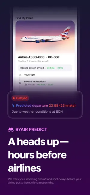 byAir: Flight Tracker & Status screenshot 3