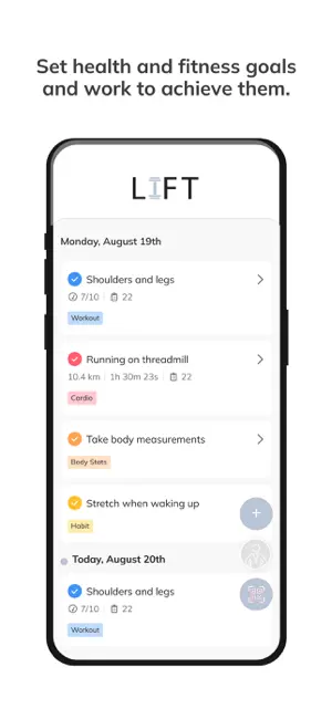 Lift Health screenshot 4