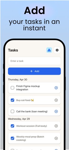 Taskly: Minimal Todo List Screenshot 1 of 3