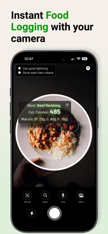 AI Nutrition: Calories Counter screenshot