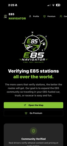 E85 Navigator Screenshot 1 of 6