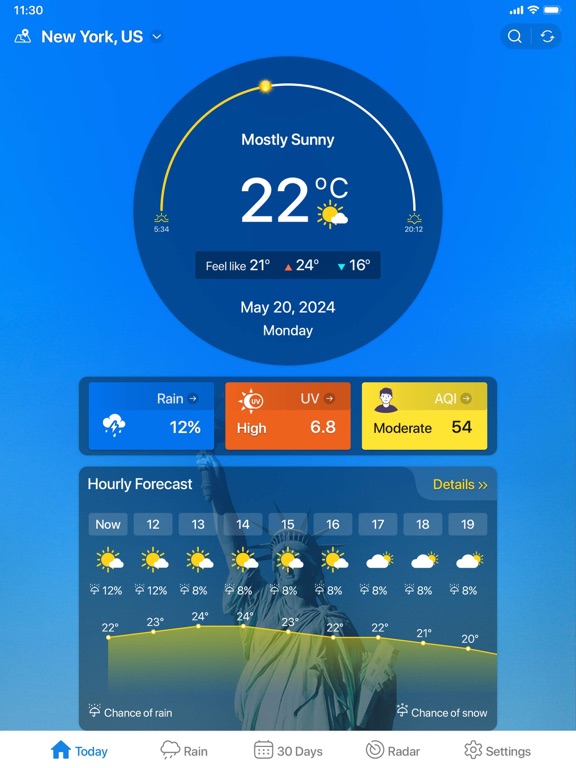 Screenshot #4 pour Météo: Météo Prévisions