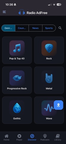 Radio Adfree Screenshot 6 of 10
