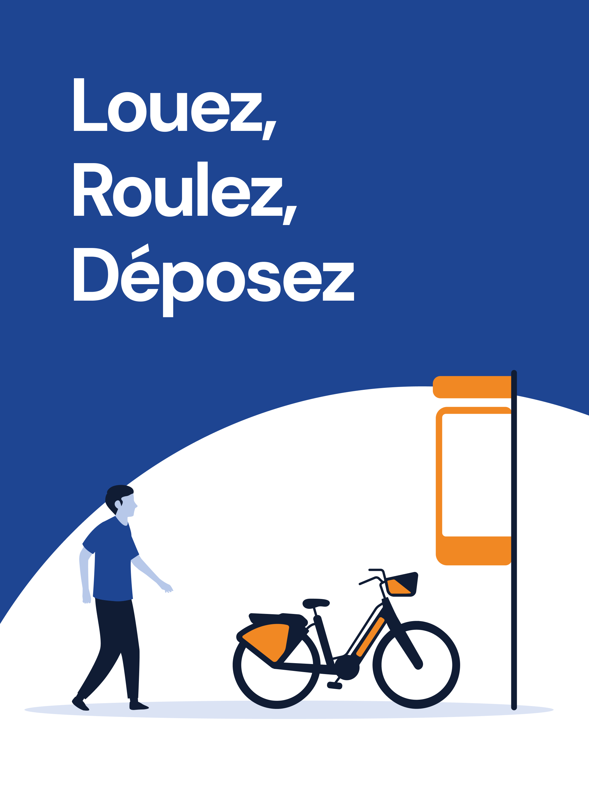 Le Marcel à vélo