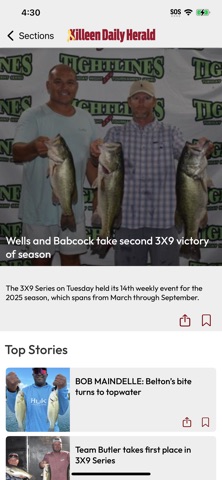 Killeen Daily Herald screenshot