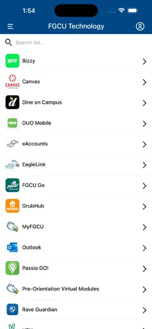 FGCU Event Guidebook screenshot 2