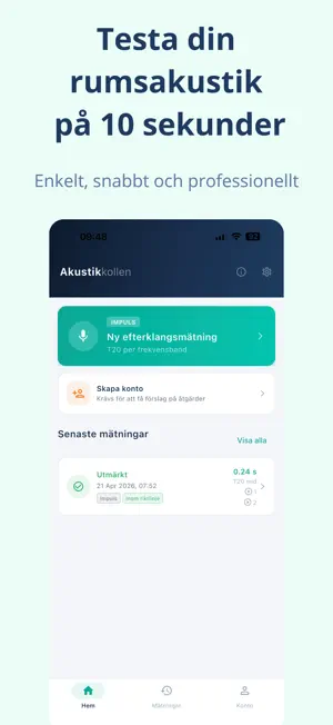 Akustikkollen screenshot 1
