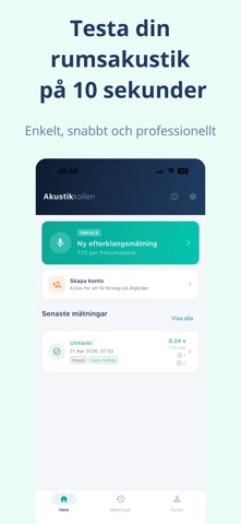 Akustikkollen Screenshot 1 of 4