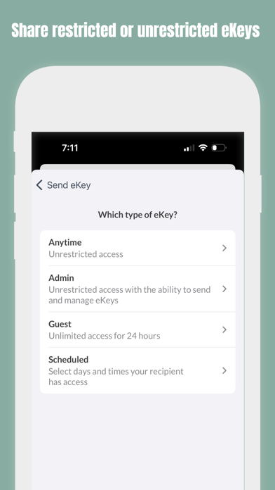 XKey Smart Locking Screenshot