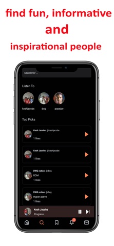 JustTalk: voicenote sharing Screenshot 3 of 3