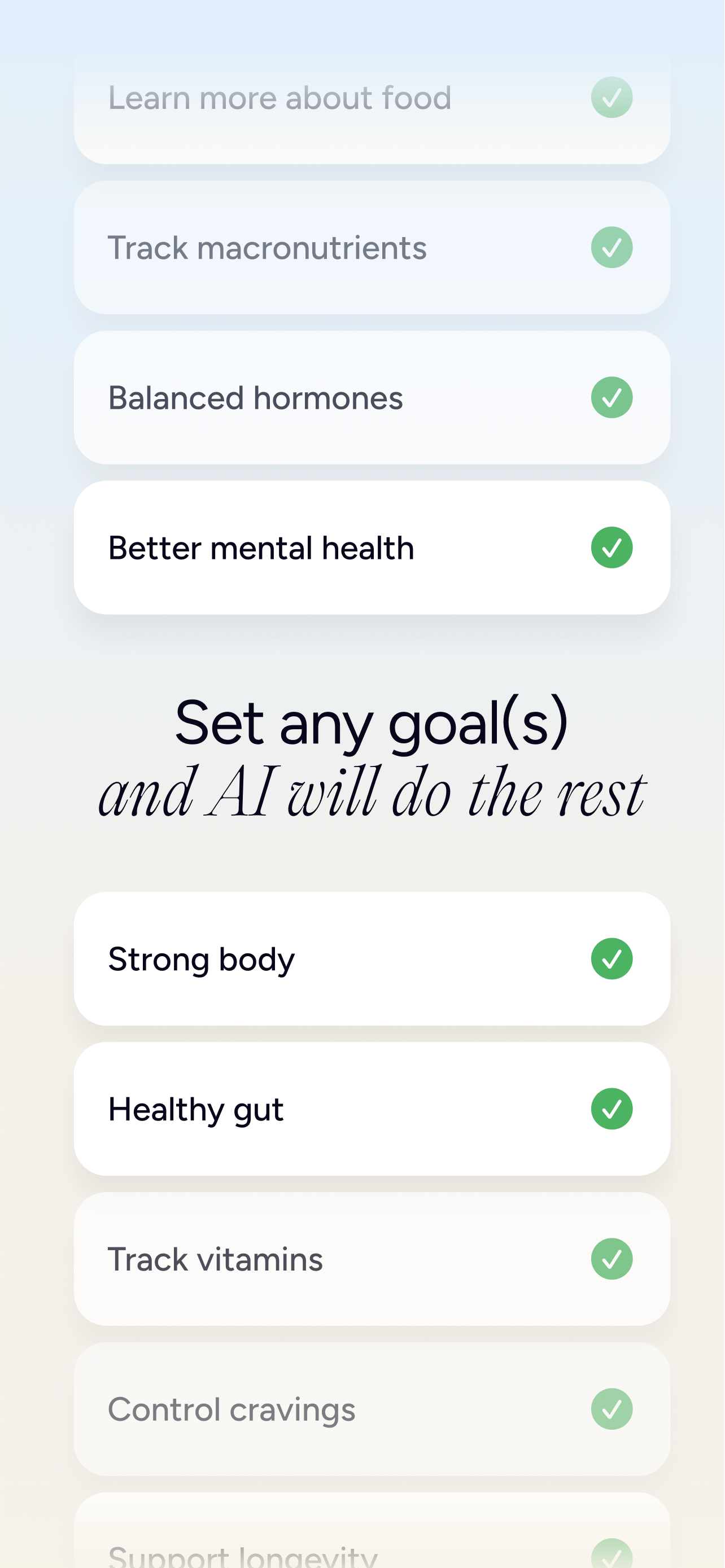 Nula: Personal AI Nutritionist screenshot 4