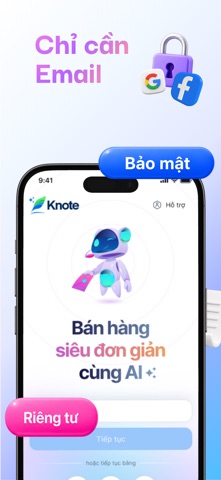 Knote - POS bán hàng AI screenshot