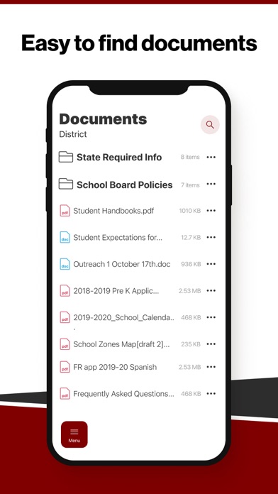 Richmond School Department Screenshot