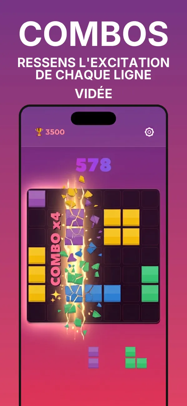Screenshot #3 pour Bloc Master: Légende Blocs