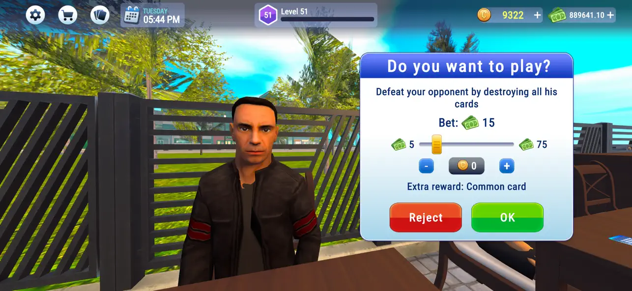 CCG Trading Card Park iOS Mod IPA screenshot 3 - iOS game interface