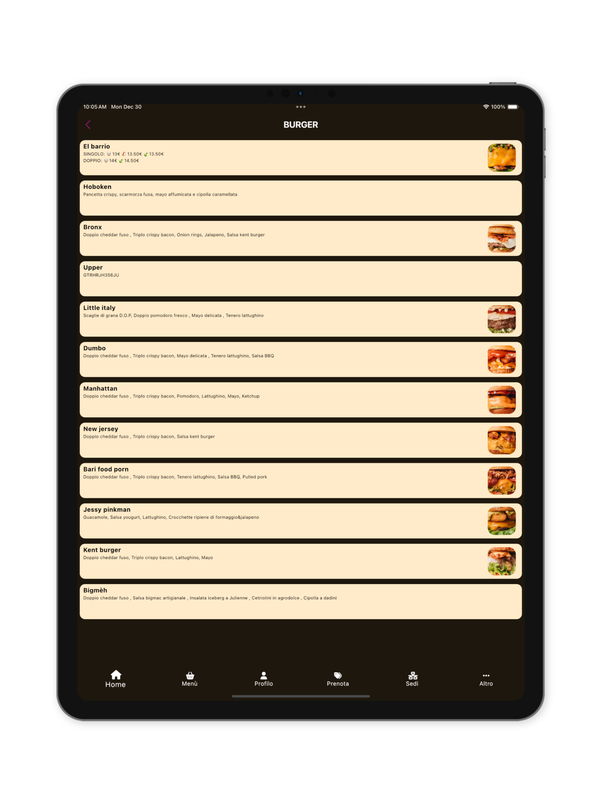 Kent burger screenshot 6