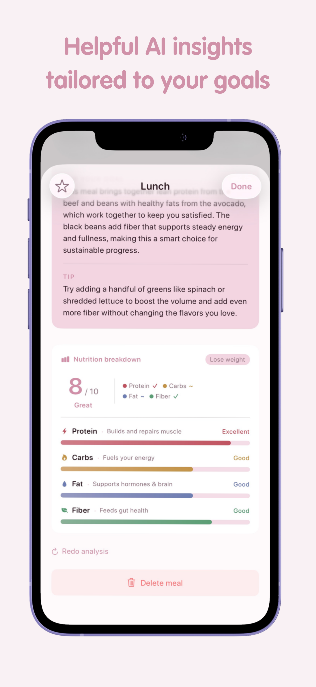 Nourish: Food Log