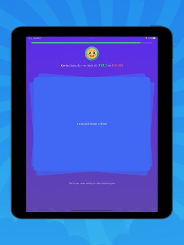 Truth or Lie: Party Game iPad screenshot