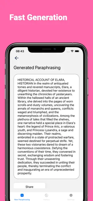AI Paraphraser: Text Humanizer screenshot 2
