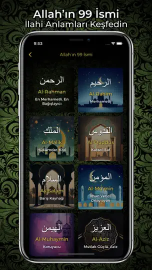 Namaz Vakti: Ezan Muslim Pro iPhone Ekran Görüntüsü 7