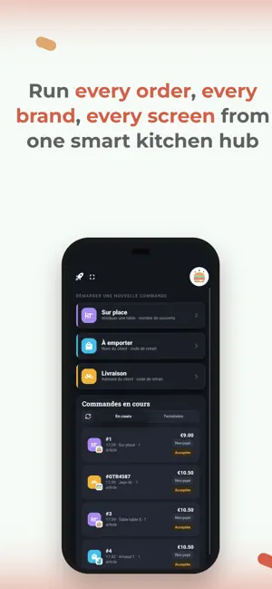 TicknCook KDS screenshot 2