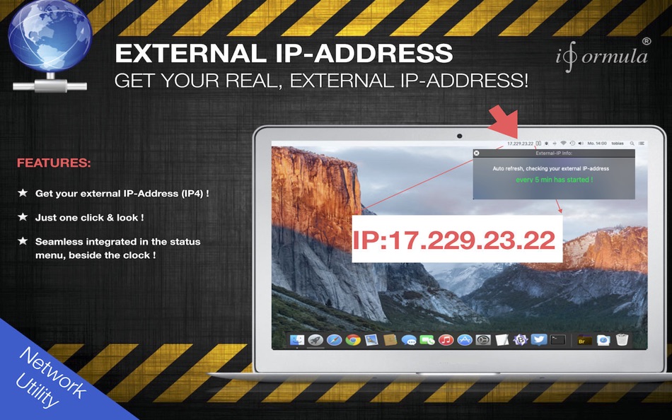 #3. external IP (macOS) 来自: Tobias Werner