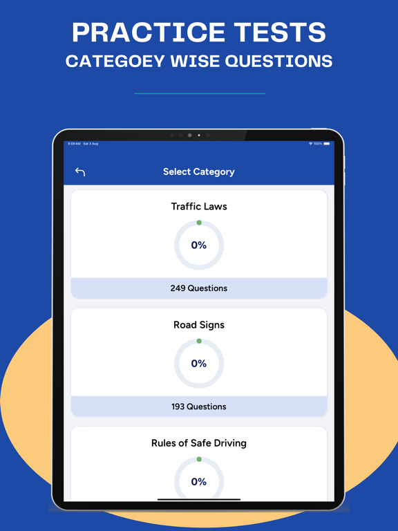 SC DMV Driver's License Test iPad screenshot 4 - Education app