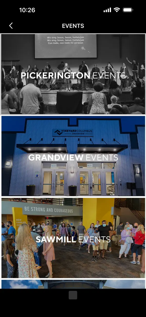 Screenshot #3 pour Vineyard Columbus Church