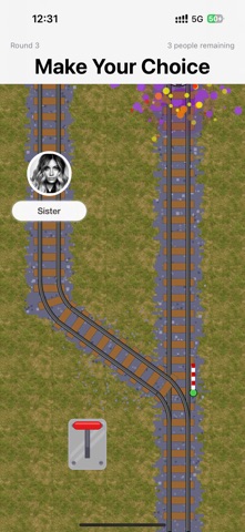 Trolley Problem - Choices Game screenshot