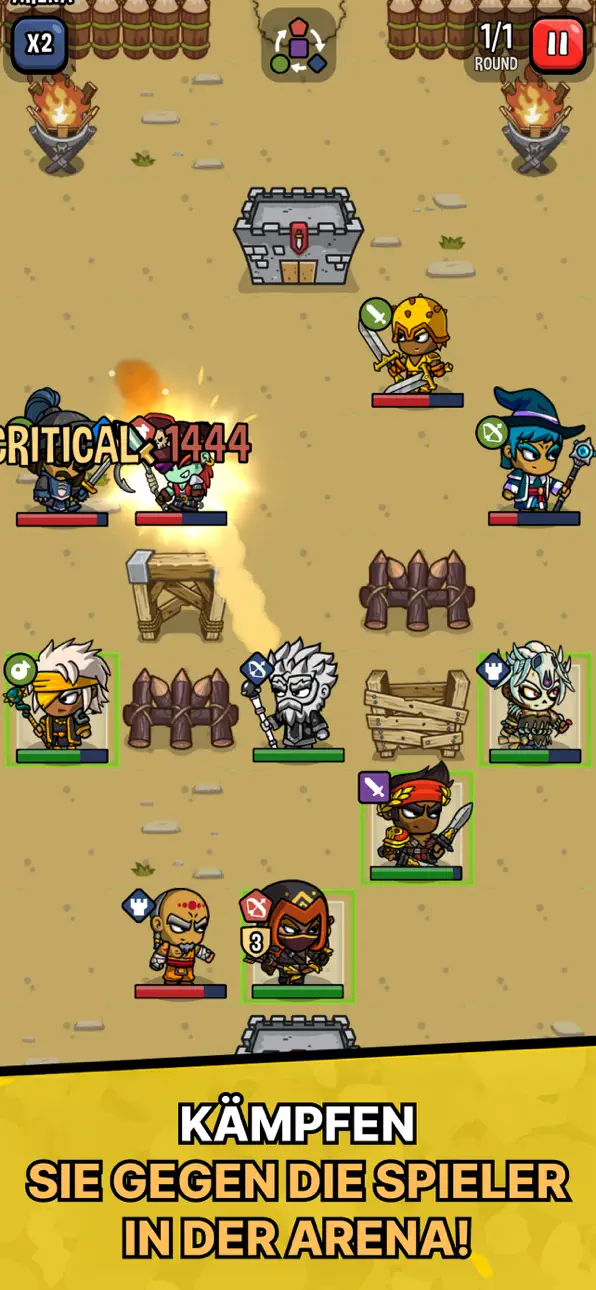 Heroes & Dragons: Tactical RPG Hack screenshot 3 - iOS game interface