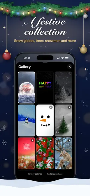 Christmas Live Wallpapers screenshot 4