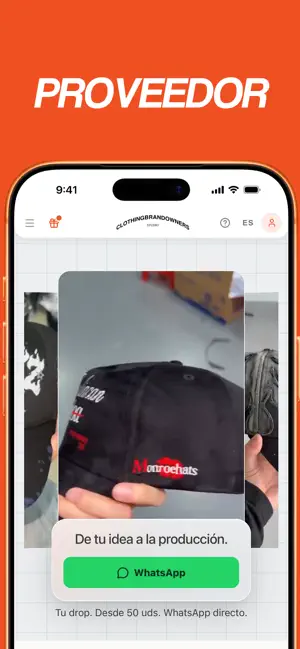 CBOS: Diseño de gorras iPhone screenshot 2