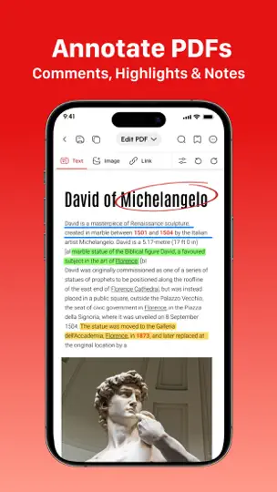 Screenshot von PDF Bearbeiten Und Erstellen auf dem iPhone 5
