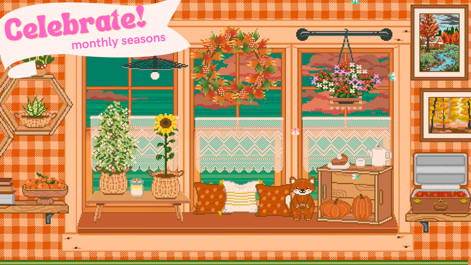 #5. Window Garden - Lofi Idle Game (iOS) Podle: Camille Santiago