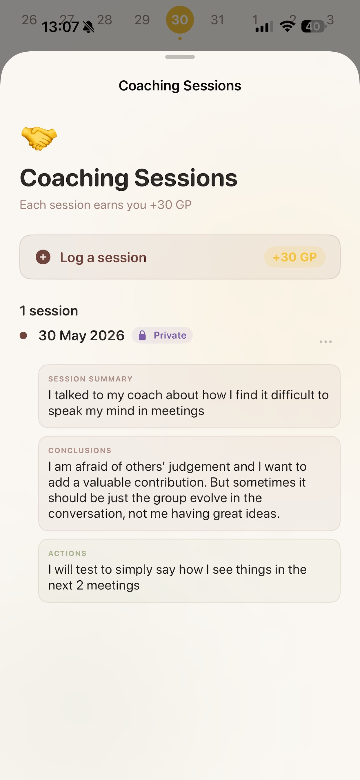 Continuo: Your Coaching App