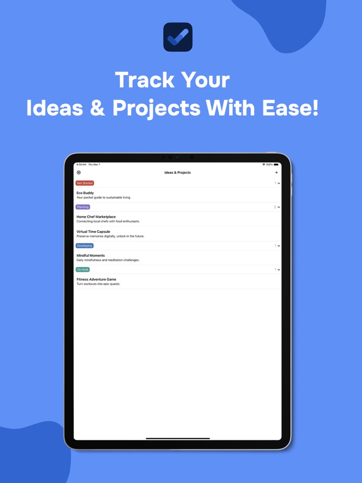 #1. Ideaful: To-do list & Notes (iOS) Podle: Odd Omens