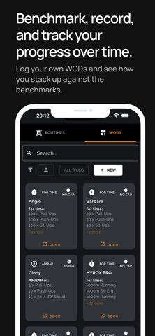 Gainz tracking screenshot