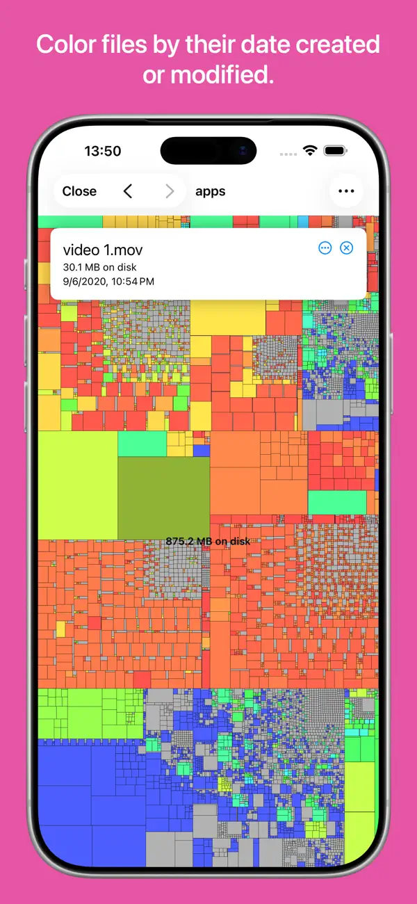 #3. Disk Graph (iOS) Ved: Nicolas Kick