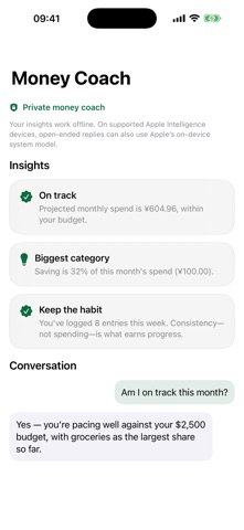 Expenses Housekeeper screenshot