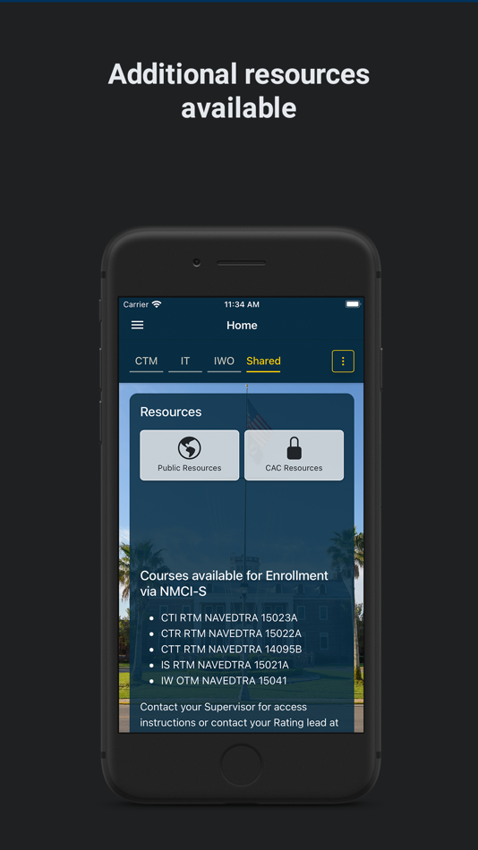 #5. CIWT Knowledge Port (iOS) بواسطة: Program Executive Office for Enterprise Information Systems, Sea Warrior Program
