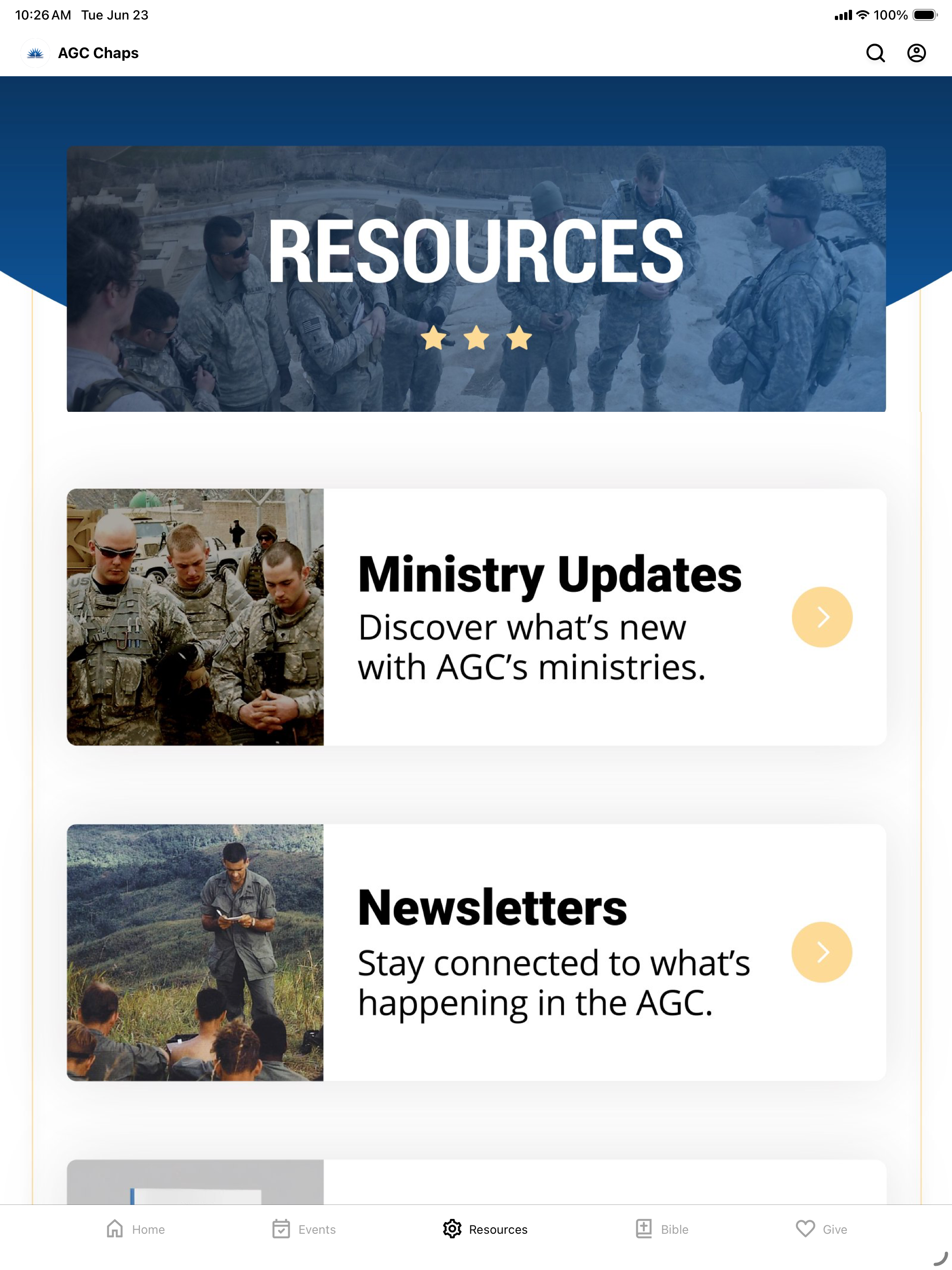 AGC Chaplaincy screenshot 7