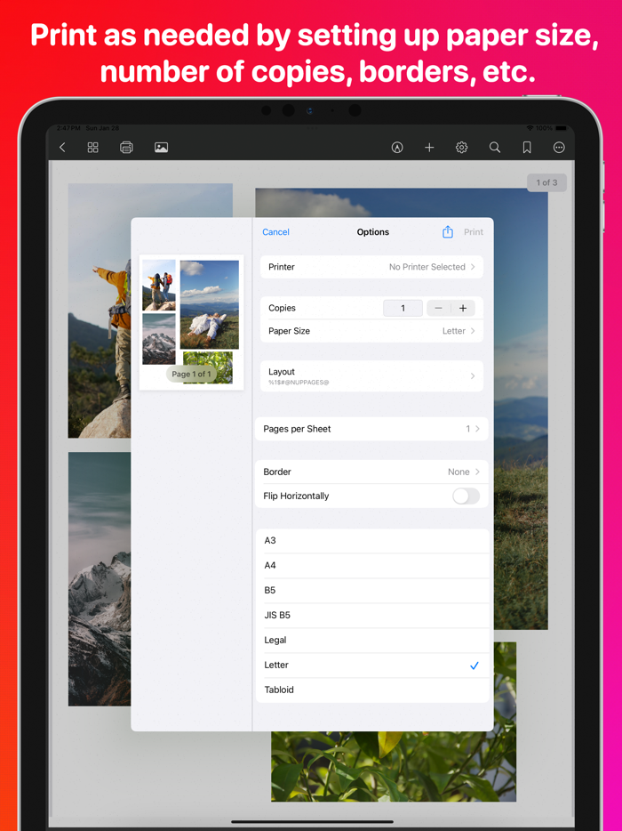 PDF Photos - スキャン、PDF 変換
